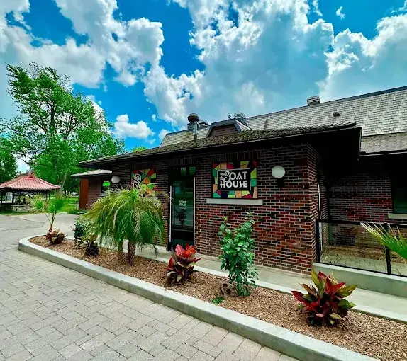 Boathouse outside Boathouse outside